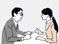 面談?